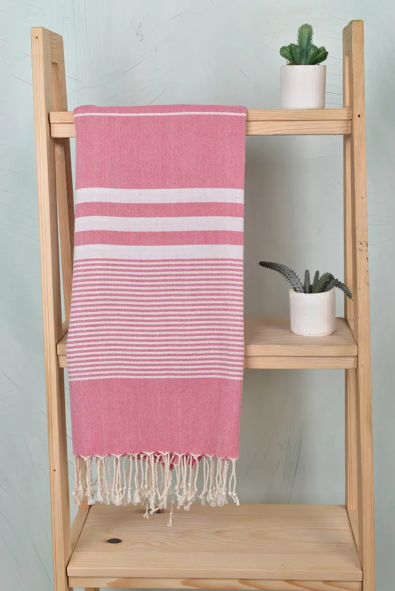 Embroidery Towel, Personalized Bridesmaid Gift, Best Beach Towel, 70x40 Cotton Striped Towel, Gift For Bride, Bachelorette Party Gifts Bridesmaids - 8
