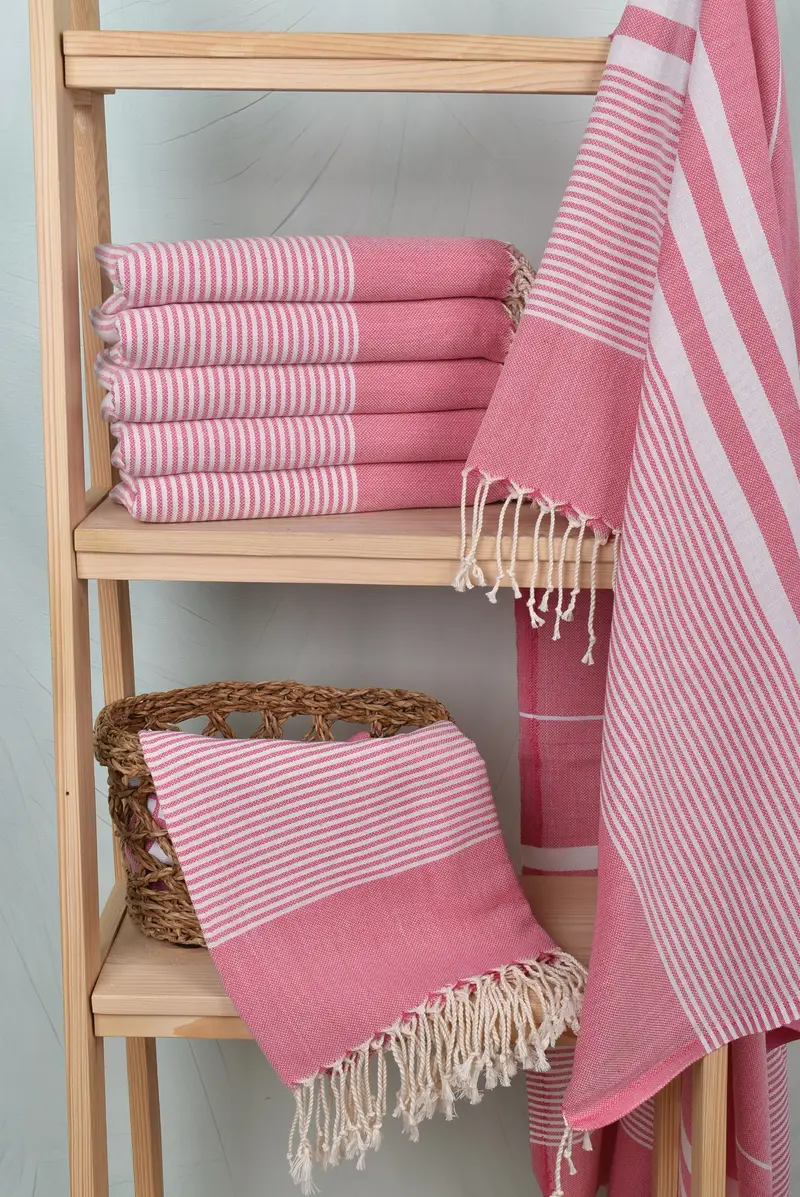 Embroidery Towel, Personalized Bridesmaid Gift, Best Beach Towel, 70x40 Cotton Striped Towel, Gift For Bride, Bachelorette Party Gifts Bridesmaids - 3