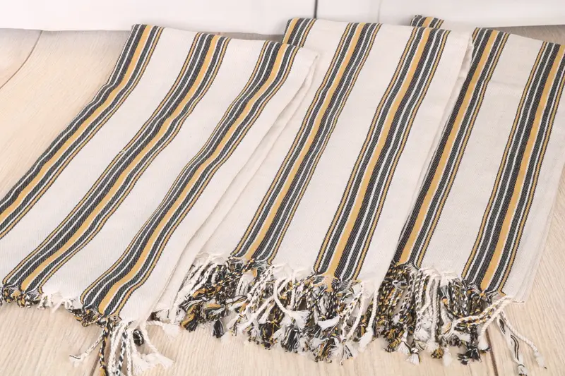 Personalized Gifts, 70x38 Cotton Striped Towel, Bridal Shower Favor, Spa Towel, Monogram Towels, Luxury towel, Lightweight Turkish towel - 6