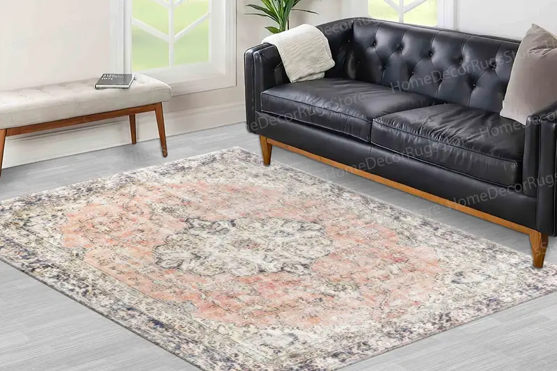 Madalyondan Esinlenen Baskılı Halı: Modern Zarafet, Zamansız Tasarım