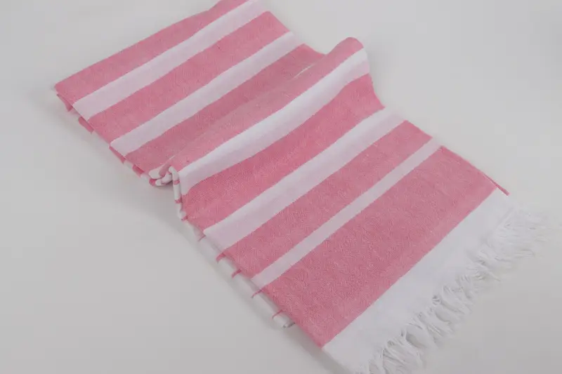 64x40 Cotton Striped Towel, Lightweight quick-dry peshtemal towel for travel, Bride Gift, Best Friend Gift, Large Turkish Towel, Gifts For Him - 6