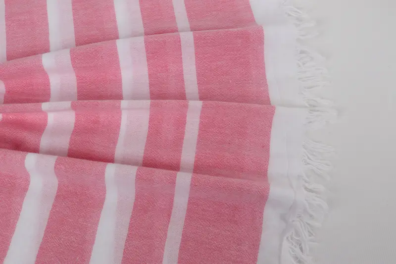 64x40 Cotton Striped Towel, Lightweight quick-dry peshtemal towel for travel, Bride Gift, Best Friend Gift, Large Turkish Towel, Gifts For Him - 8