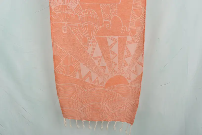 Beach Theme Wedding Gift, Turkish Tea Towel, Maid Of Honor Gift, Personalized Hand Towel, 36x18 Cotton Striped Design Towel, Personalized Dish Towel - 1