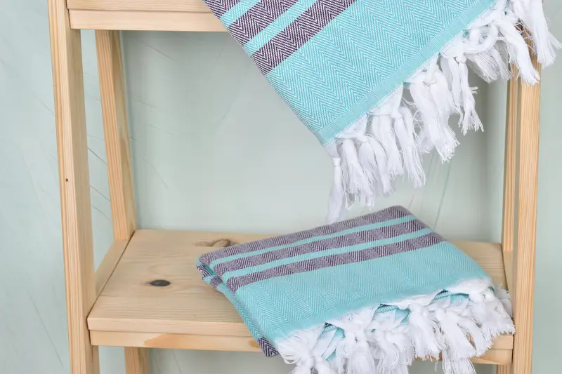 Girls Weekend Favors, Luxury Turkish Bath Towel, Bridesmaid Proposal Gift, Luxury towel, Summer Gift, Bachelorette Gifts, 64x40 Cotton Chevron Towel - 5