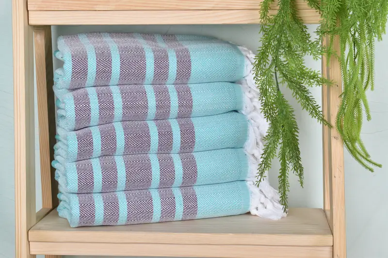 Girls Weekend Favors, Luxury Turkish Bath Towel, Bridesmaid Proposal Gift, Luxury towel, Summer Gift, Bachelorette Gifts, 64x40 Cotton Chevron Towel - 1