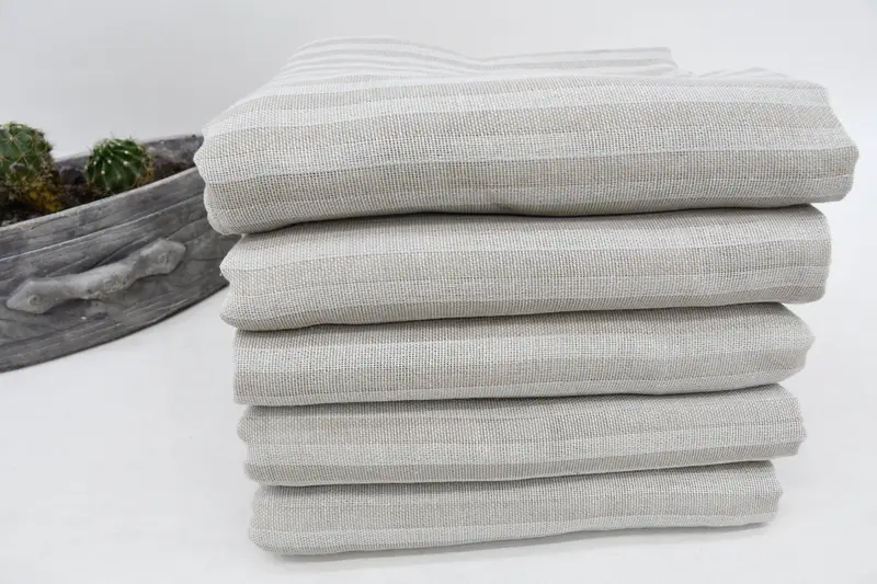 Spa Towel, Sand-resistant towel, Bachelorette Party Favor, Organic towel, 70x40 Cotton Striped Towel, Wedding Gift, Handwoven Turkish bath towel - 4