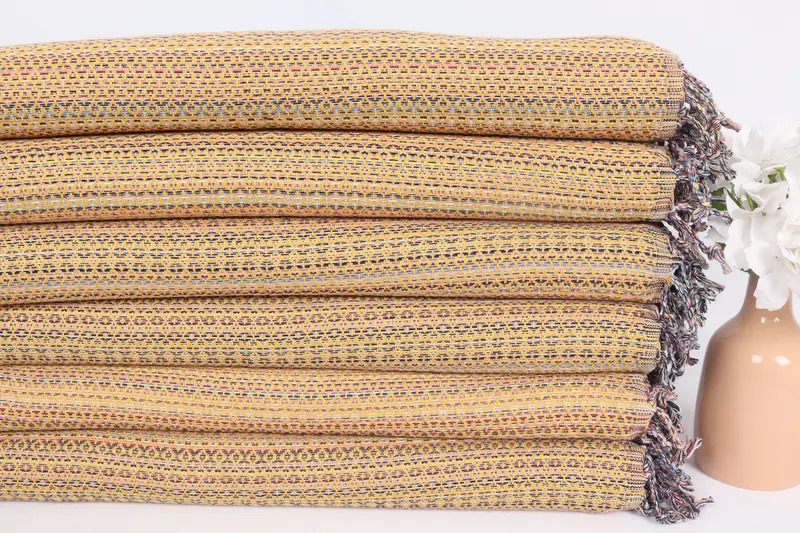 Holiday Towel, Turkish Towel Hand Towel, Custom Hand Towel, Bathroom Towels, Personalized Gift For Her, 38x18 Cotton Colorful Diamond Towel - 3