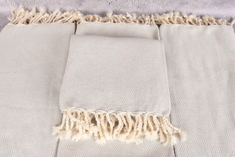 Kişiselleştirilmiş Düğün Hediyesi, 70x40 Pamuk Pırlanta Havlu, El Yapımı Türk Hamam Havlu, Plaj Havlusu Toplu, Kişiselleştirilmiş Hediye, Nedime Hediye Havlusu - 4