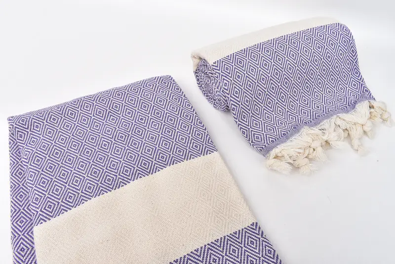 Quick-dry towel, Yoga Towel, Eco-Friendly Turkish Towel, Turkish bath towel, Grandma Gift, Lightweight Turkish towel, Sand-Resistant Peshtemal - 7