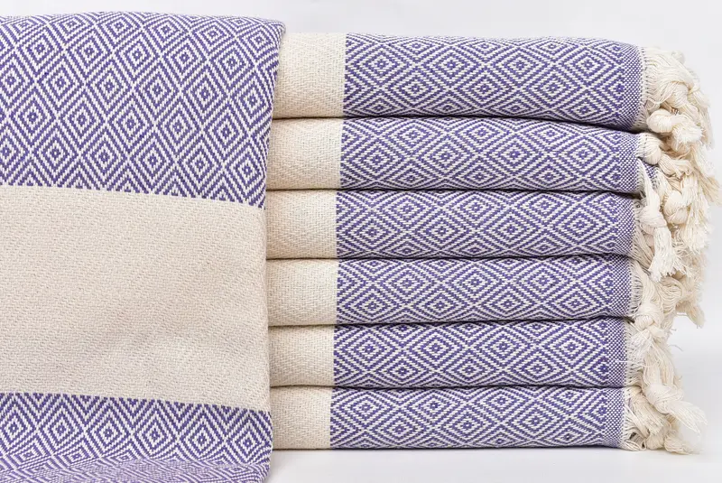 Quick-dry towel, Yoga Towel, Eco-Friendly Turkish Towel, Turkish bath towel, Grandma Gift, Lightweight Turkish towel, Sand-Resistant Peshtemal - 1