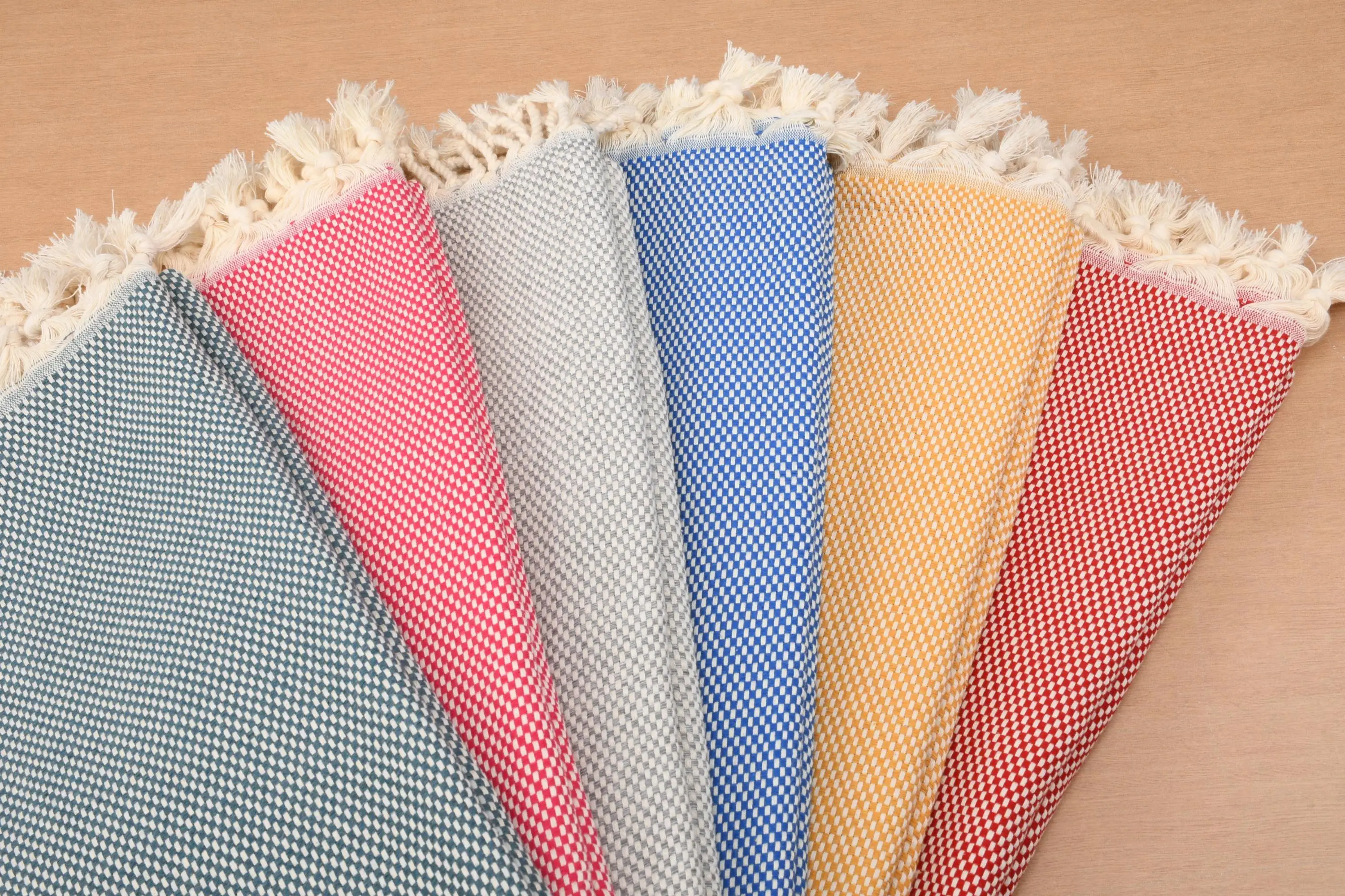 Fouta Towel Organic Cotton Beach Towel, 40x71 Inches - 1