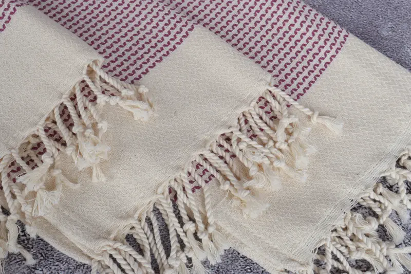 Hand Size Towels, Bathroom Towels, 40x20 Cotton Diamond Towel, First Wedding Anniversary Gift, Organic Towel, Custom Hand Towel, Small Bath Towels - 5