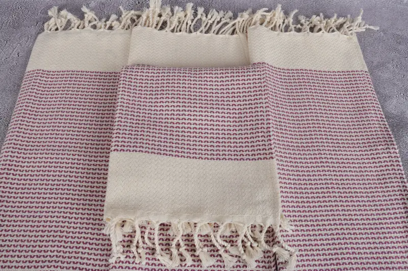 Hand Size Towels, Bathroom Towels, 40x20 Cotton Diamond Towel, First Wedding Anniversary Gift, Organic Towel, Custom Hand Towel, Small Bath Towels - 4