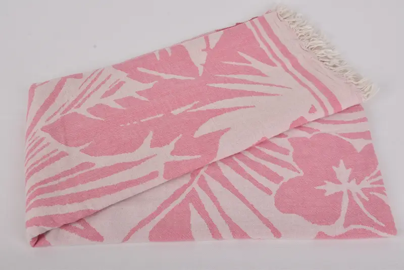 Cotton towel, Personalized Wedding Gift, Beach Towel Bulk, Handmade Turkish hammam towel, Gift Towel, 70x36 Cotton Floral Patterned Towel - 6
