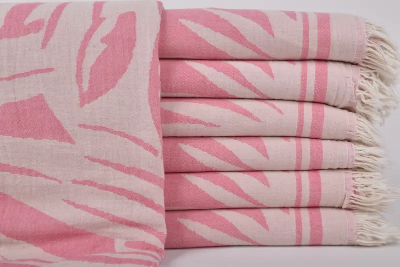 Cotton towel, Personalized Wedding Gift, Beach Towel Bulk, Handmade Turkish hammam towel, Gift Towel, 70x36 Cotton Floral Patterned Towel - 2
