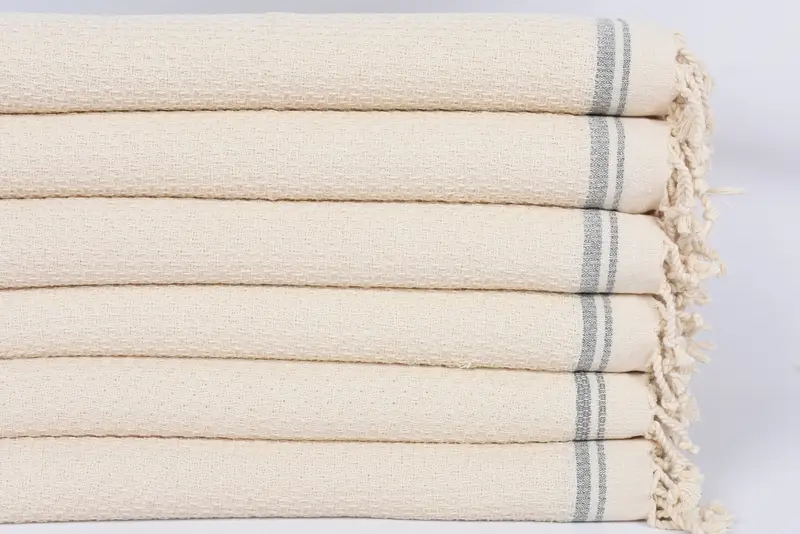 Banyo havlu, bekarlığa veda partisi iyilikleri, ev dekoru için hediye, Türk çay havlu, kişiselleştirilmiş hediye, 38x18 pamuklu çizgili havlu - 3