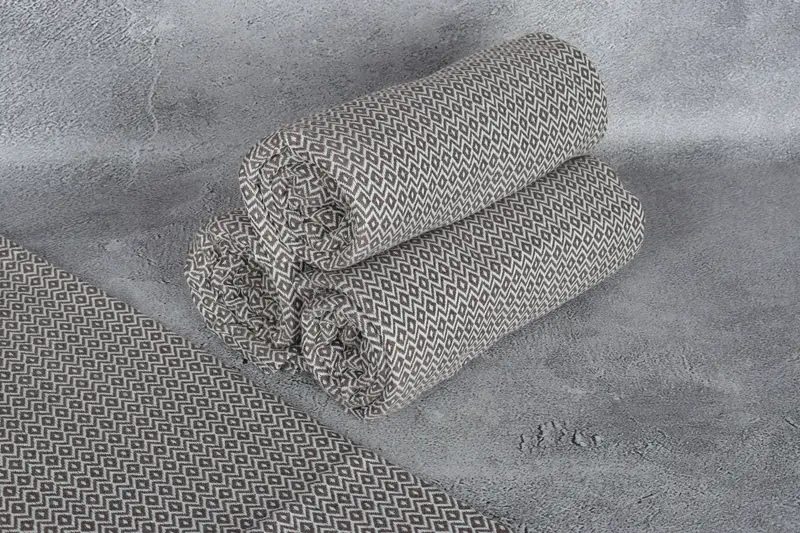Home Decor Gifts, Spa Towel, 70x40 Cotton Diamond Towel, Bachelorette Party Gifts, Bachelorette Party Favors Beach, Organic towel, Bulk Order Towel - 7