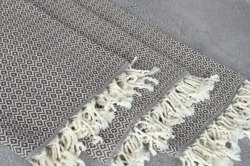 Home Decor Gifts, Spa Towel, 70x40 Cotton Diamond Towel, Bachelorette Party Gifts, Bachelorette Party Favors Beach, Organic towel, Bulk Order Towel - 4