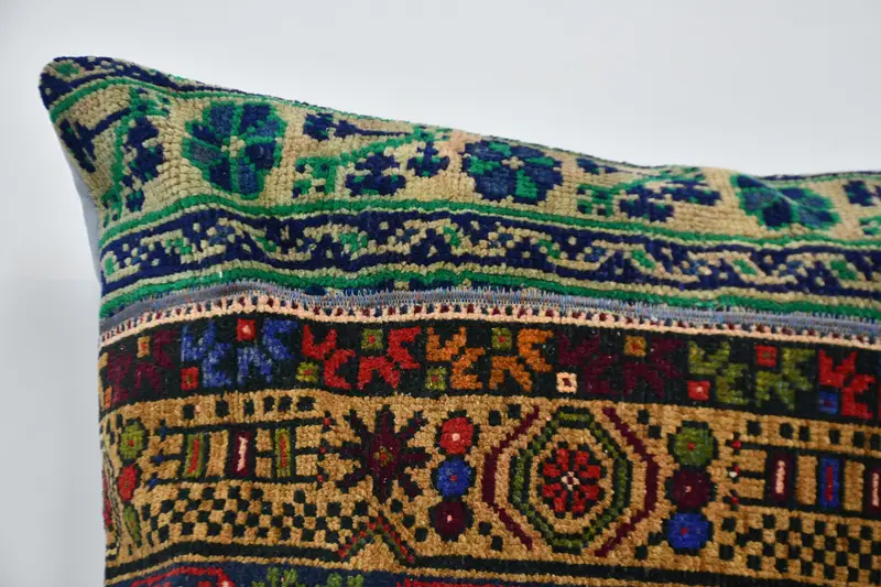 Gift Pillow, Ethnical Kilim Rug Pillow, 32x32 Red Cushion Cover, Pillow for Sofa, Outdoor Pillow Sham, Cushion Cover - 2