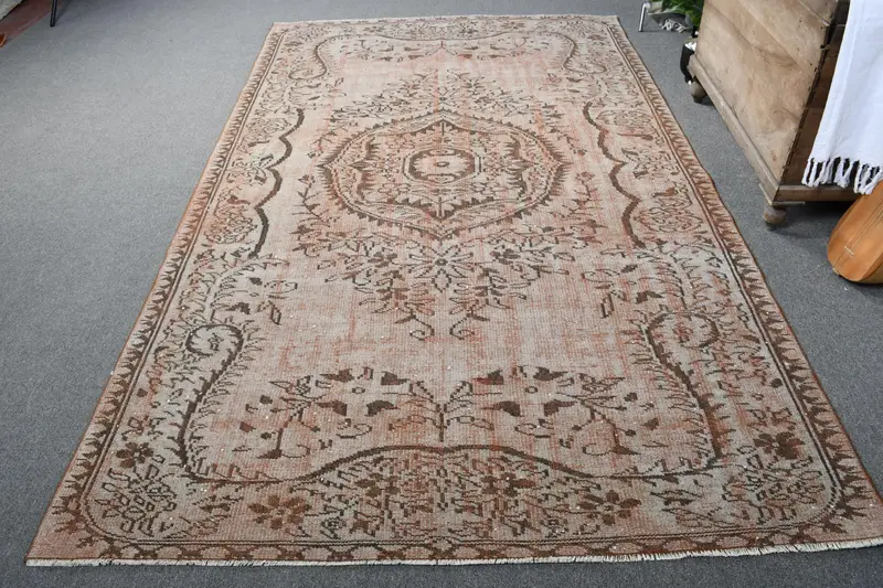 オレンジ カモフラージュ ラグ 6x10フィート シックな室内装飾