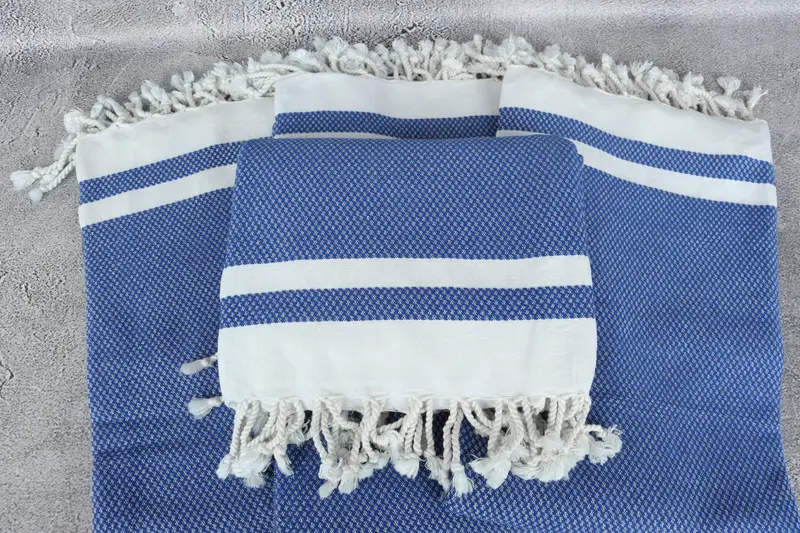 Christmas Favors, Custom Turkish Towel, Valentines Day Gift For Her, Summer Gift, Luxury towel, Lightweight towel, 70x40 Cotton Striped Towel - 4