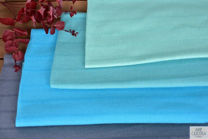 64x36 Baumwollstreifentuch, sandresistente türkische Handtuch für den Strand, individuell - 4