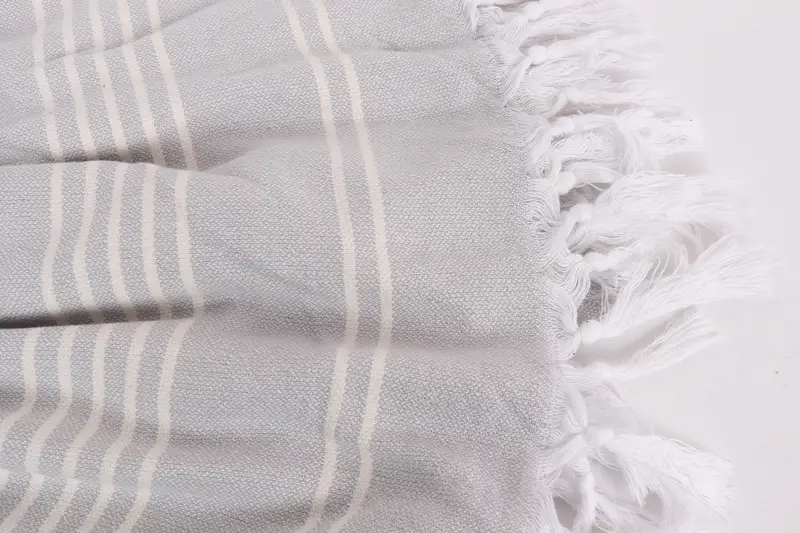 Personalized Blanket, Bachelorette Party Favors, Organic Throw, 96x70 Cotton Striped Towel, Extra Large Tablecloth, Custom Blanket, Gift Boxes - 8