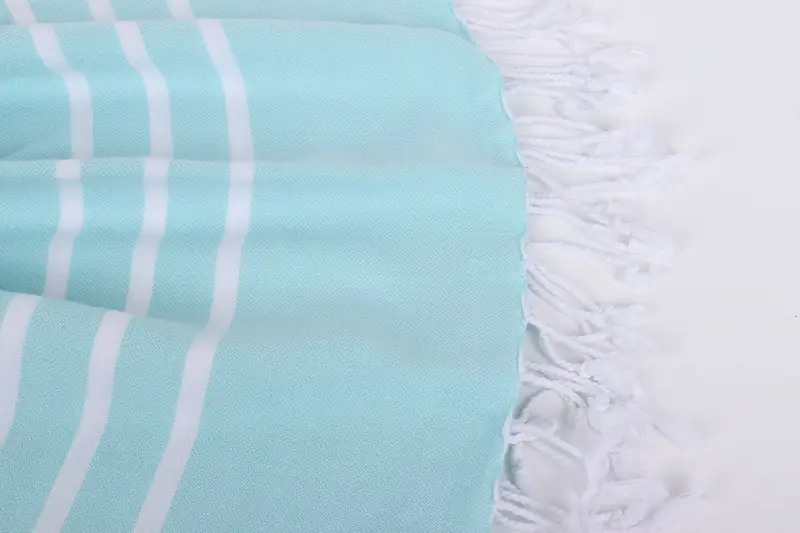 70x40 Cotton Striped Towel, Bridesmaid Gift Towel, Sand-free peshtemal towel for the beach, Customized Towels, Personalized Towel, Wedding Gift - 8