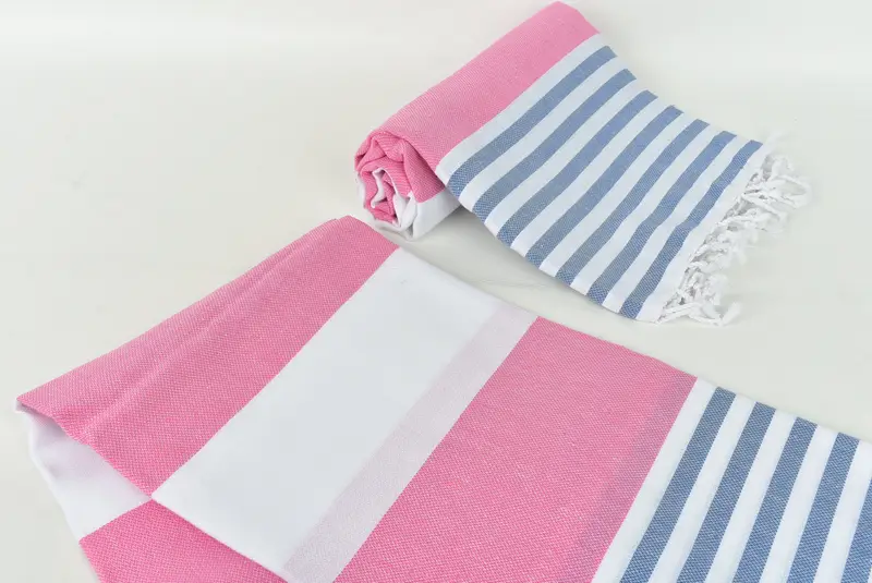 Holiday Towel, Quick-Dry Beach Towel, 70x40 Cotton Striped Towel, Best Friend Gift, Personalized Turkish Towel, Personalized Wedding Gift For Couple - 13