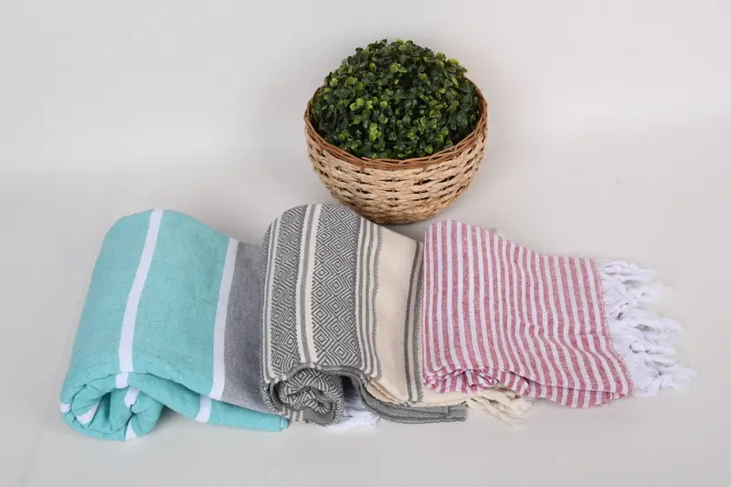 Custom Gift, Engagement Gift, Towel With Name, Bachelor Gifts, Turkish bath towel, Kids Beach Towel, Embroidery Towel, 70x40 Cotton Set of 8 Towel - 8