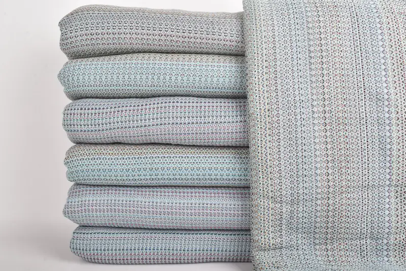 90x88 Cotton Colorful Diamond Towel, Woven Throw Blanket, Bridal Party Gifts, Personalized Blanket, Bachelorette Gifts, Best Wedding Gift - 3