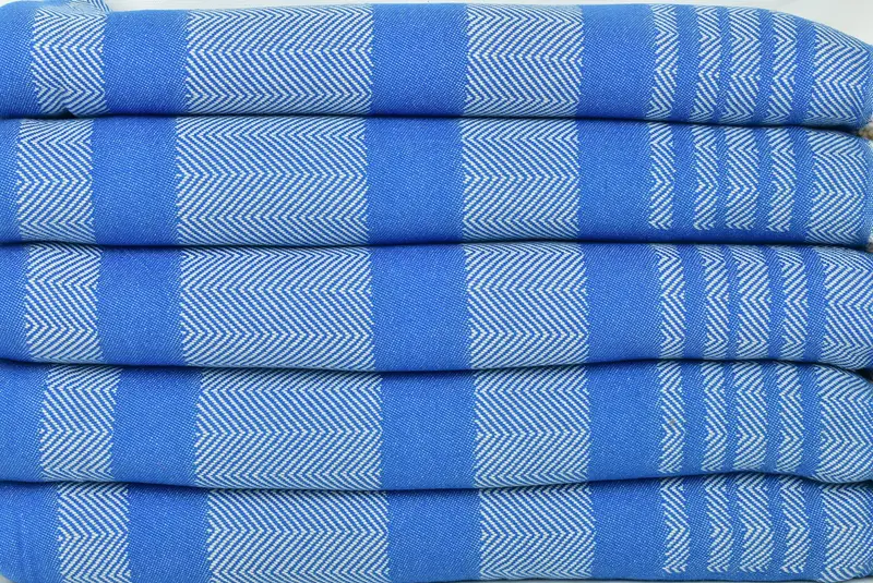 68x38 Cotton Chevron Towel, Valentines Day Gift, Beach towel, Lightweight towel, Handmade Turkish Towel, Turkish Towel Set, Absorbent Turkish towel - 3