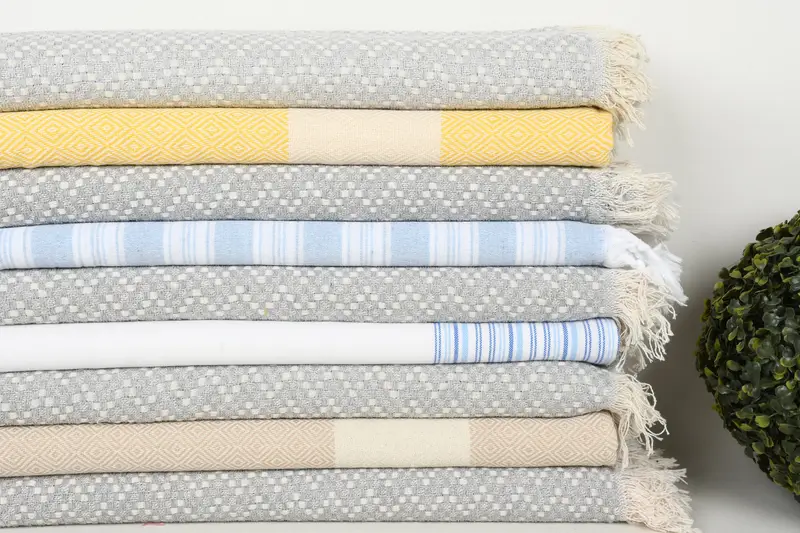 Personalized Turkish Towel, Luxury towel, Valentines Day Gift Idea, Bachelorette Beach Towel, Wedding Gifts Towel, 70x40 Cotton Set of 10 Towel - 3