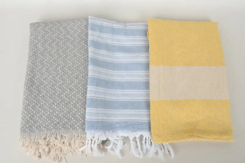 Personalized Turkish Towel, Luxury towel, Valentines Day Gift Idea, Bachelorette Beach Towel, Wedding Gifts Towel, 70x40 Cotton Set of 10 Towel - 8