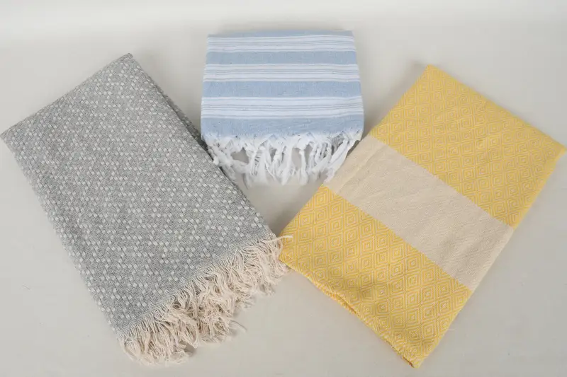 Personalized Turkish Towel, Luxury towel, Valentines Day Gift Idea, Bachelorette Beach Towel, Wedding Gifts Towel, 70x40 Cotton Set of 10 Towel - 7