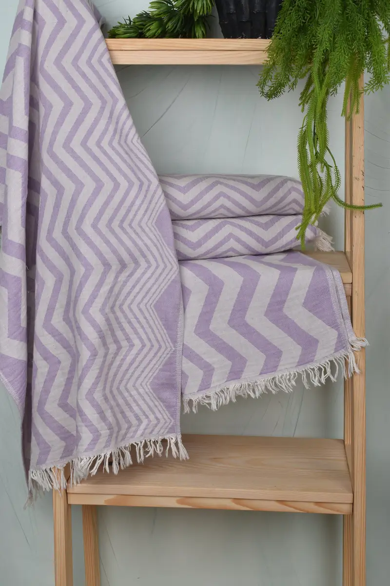 Gym Towel, Turkish Hand Towel, 40x24 Cotton Zigzag Design Towel, Monogram Hand Towel, Personalized Gift, Bachelorette Party Items, Valentines Gift - 6