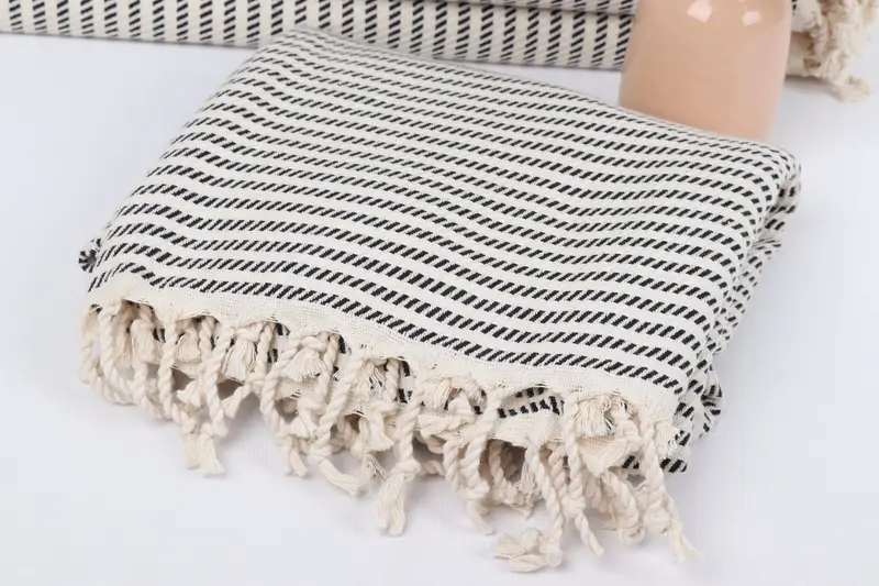 Handmade Gift, 70x40 Cotton Polka Dot Towel, Hammam Towel USA, Bulk Order Towel, Custom Beach Towel, Personalized Gift For Her, Summer Gift - 5