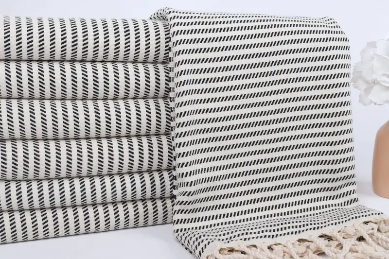 Handmade Gift, 70x40 Cotton Polka Dot Towel, Hammam Towel USA, Bulk Order Towel, Custom Beach Towel, Personalized Gift For Her, Summer Gift - 2