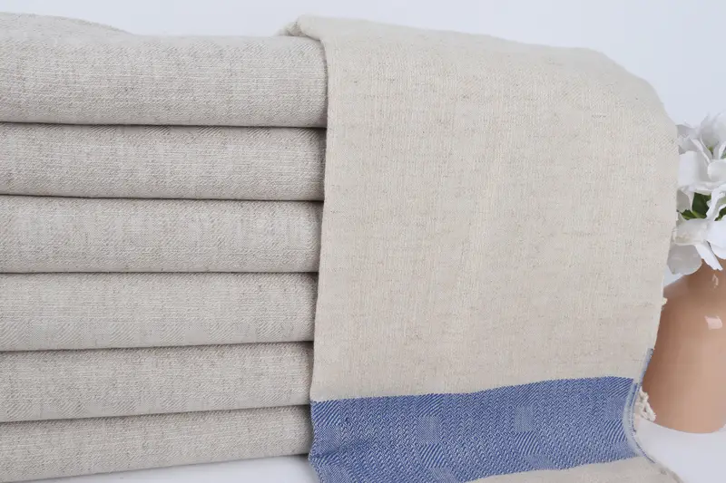 Beach Towel Bulk, Personalized Wedding Gift For Couple, Turkish Beach Towel Bulk, 70x36 Linen Striped Towel, Bachelorette Gifts, Organic towel - 2