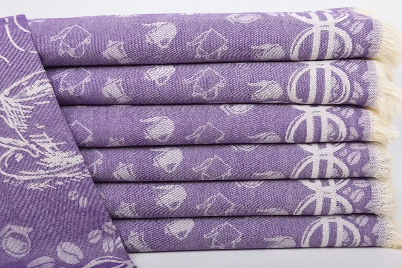 Monogram el havlu, misafir havlu, 28x20 pamuklu kahve desenli havlu, bekarlığa veda, kişiselleştirilmiş hediyeler, onun için hediye, monogramlı el havlu - 1
