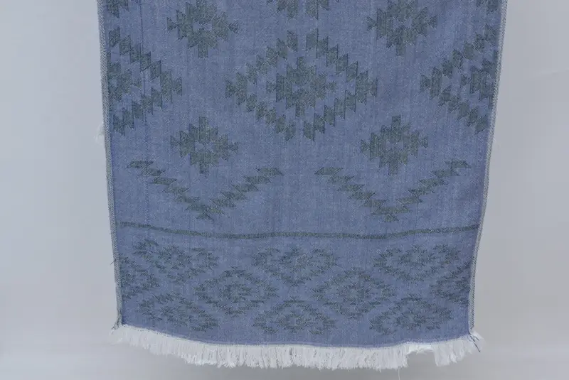 Custom Name Towel, Turkish Tea Towel, Small Towel, 40x20 Cotton Kilim Towel, Decorative Towel, Personalized Kitchen Towel, Personalized Gift - 1