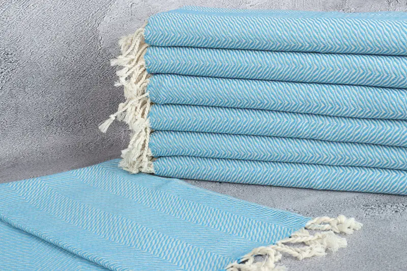 Personalized Gifts, Personalized Kitchen Towel, Turkish Tea Towel, 40x20 Cotton Chevron Towel, Gift For Best Friend, Personalized Home Gift Wedding - 2