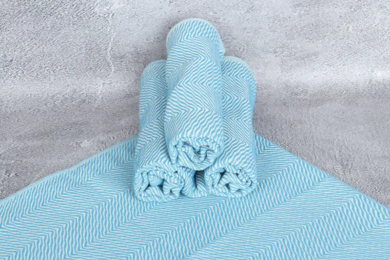 Personalized Gifts, Personalized Kitchen Towel, Turkish Tea Towel, 40x20 Cotton Chevron Towel, Gift For Best Friend, Personalized Home Gift Wedding - 7