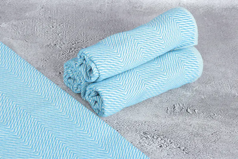 Personalized Gifts, Personalized Kitchen Towel, Turkish Tea Towel, 40x20 Cotton Chevron Towel, Gift For Best Friend, Personalized Home Gift Wedding - 8