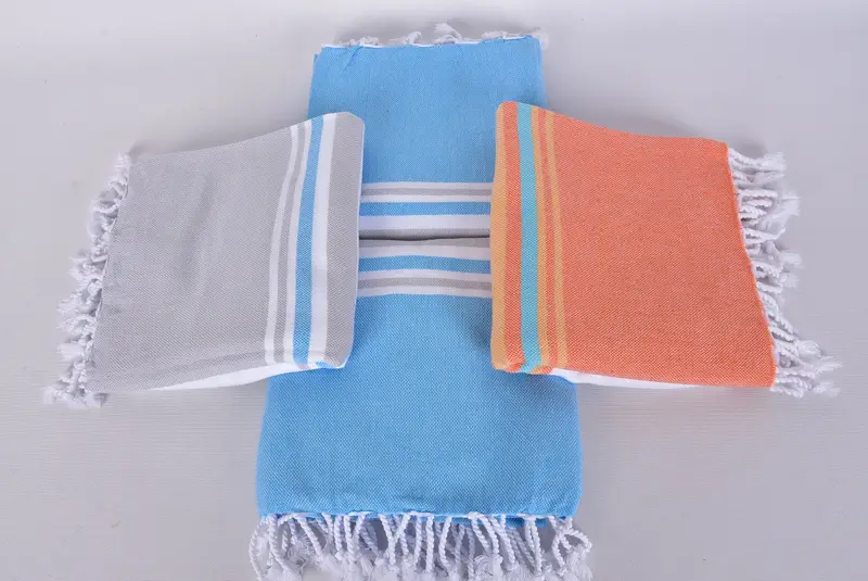 Monogram Turkish Towel, 70x40 Cotton Striped Towel, Bachelorette Gifts, Custom Towel Beach, Xmas Gifts, Home Decor Gifts, Girl Trip Party Favor - 6