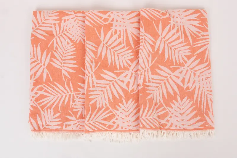 Large Turkish Towel, Turkish Bath Towel Set, Custom Wedding Gifts, 64x40 Cotton Floral Patterned Towel, House Warming Gift, Absorbent towel - 8