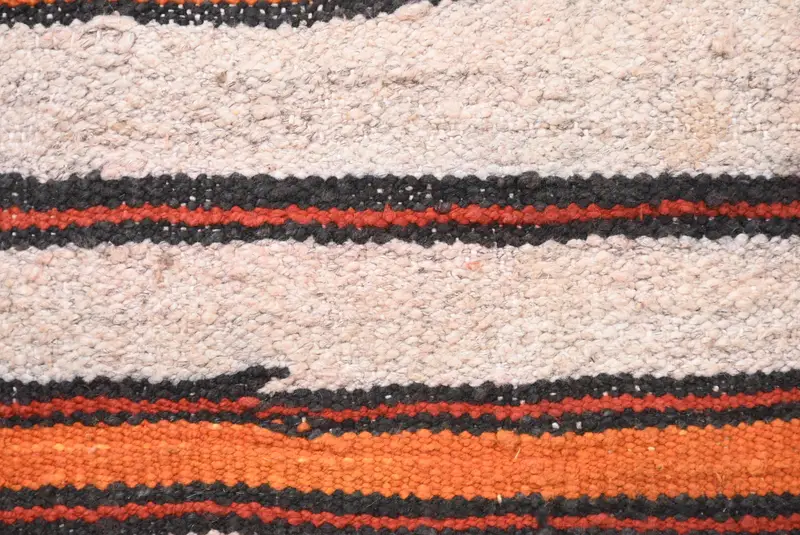 Vintage Kilim Pillow, Southwestern Pillow, Cushion Case, Kilim Rug Cushion, Turkish Pillow, 18x18 Orange Pillow, Ethnical Kilim Rug Pillow - 3