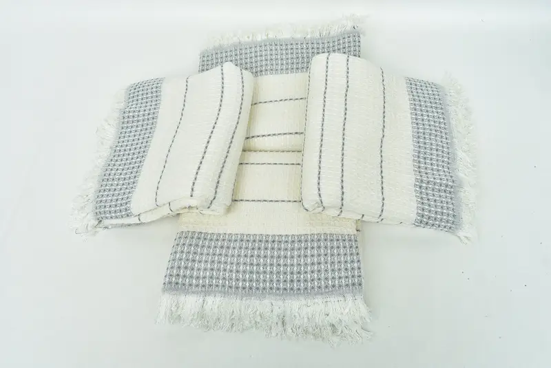 Peshtemal Towel USA, Organic Turkish towel, Bachelorette Party Gift, Custom Gift, Grandma Gift, Turkish Towel Monogram, 70x40 Cotton Waffle Towel - 6