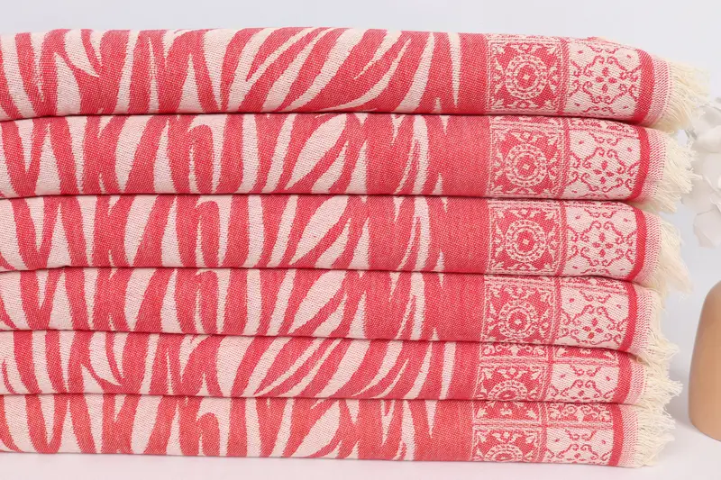 Bathroom Towels, Custom Hand Towel, Bulk Order Towel, Monogram Towels, 28x20 Cotton Striped Towel, Spa Towel, Custom Gift, Monogram Kitchen Towel - 3
