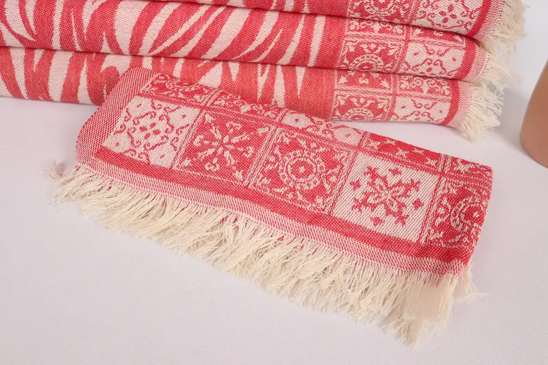 Bathroom Towels, Custom Hand Towel, Bulk Order Towel, Monogram Towels, 28x20 Cotton Striped Towel, Spa Towel, Custom Gift, Monogram Kitchen Towel - 4